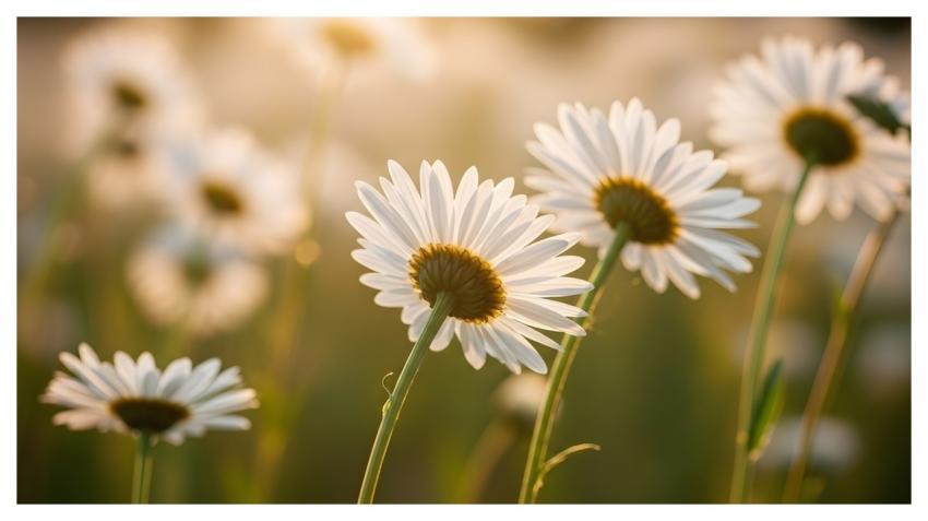 Daisy Flower Nature White