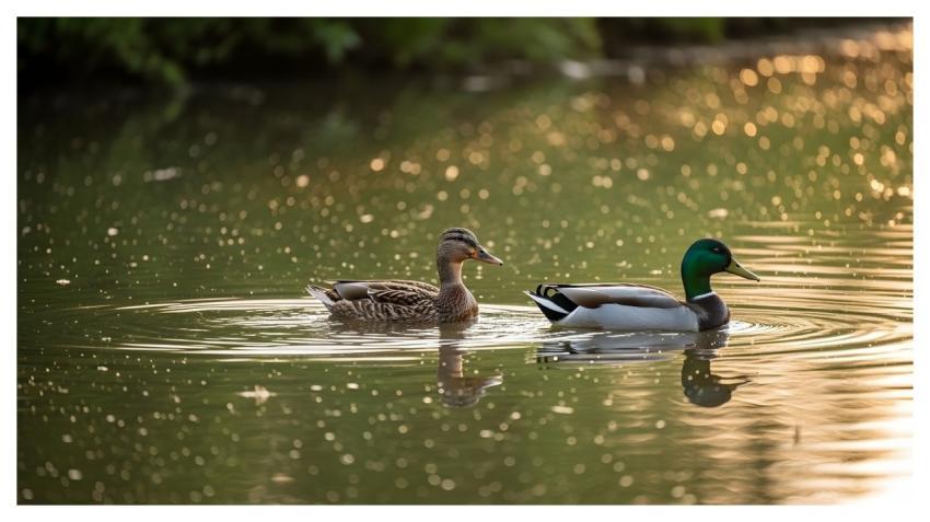 Mallard Duck Waterfowl Bird