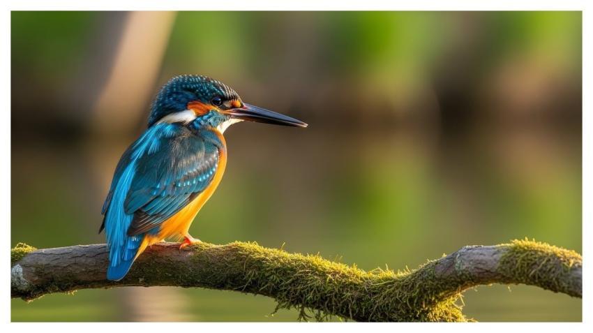 Kingfisher Bird Wildlife Nature