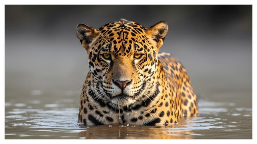 Jaguar Nature Animal Mammal