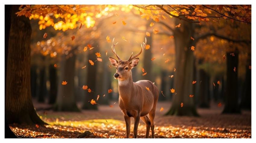 Deer Animal Nature Forest