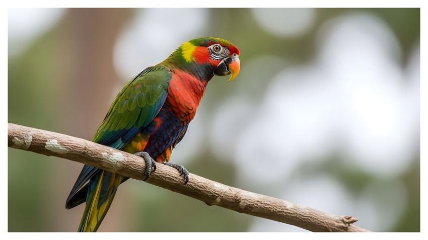 Parrot Bird Colorful Tropical