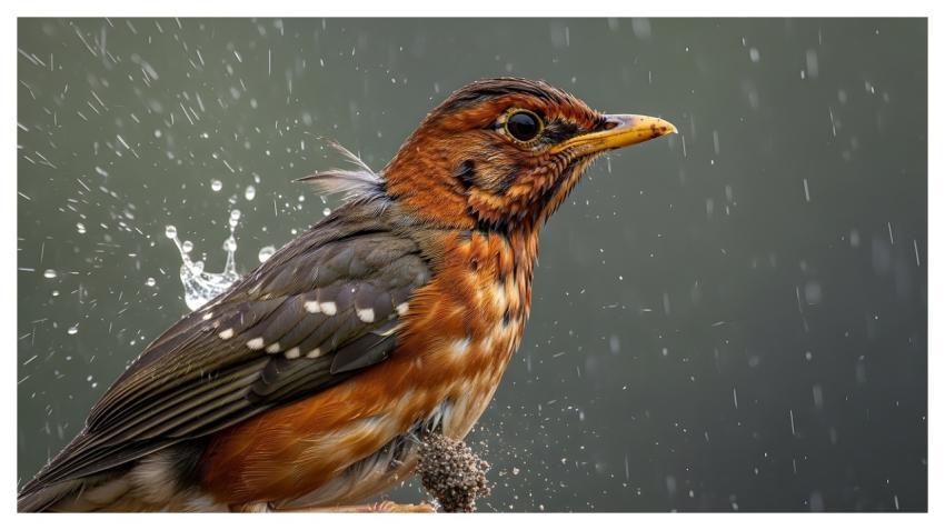 Nature Forest Water Bird