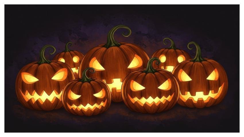 Halloween Pumpkin Jack-O'-Lantern Spooky