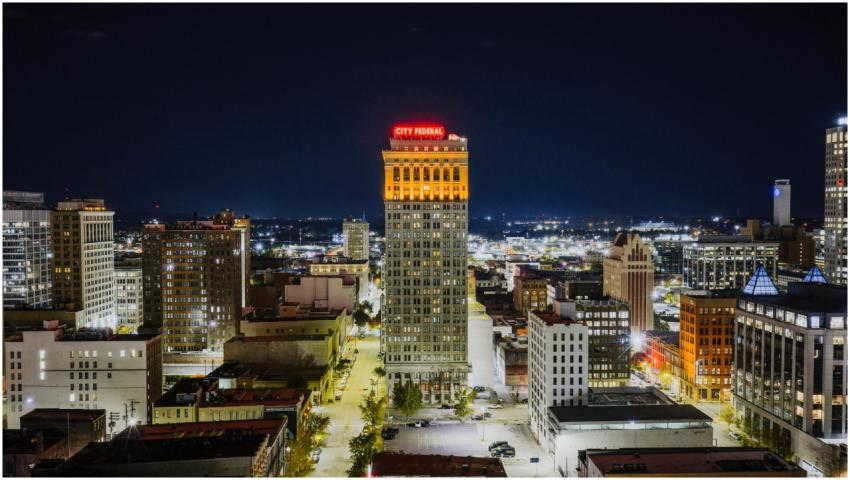 Free stock photo of aerial, alabama, birmingham