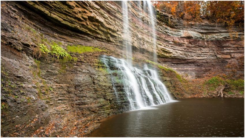 Free stock photo of beautiful waterfall