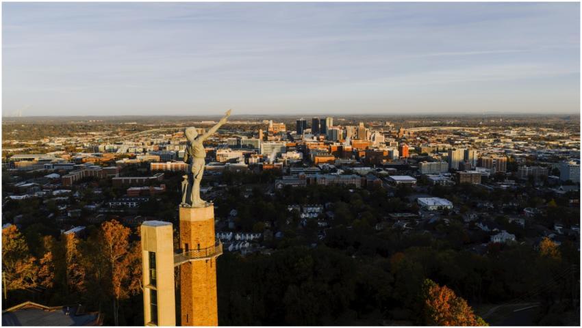 Free stock photo of aerial, alabama, birmingham
