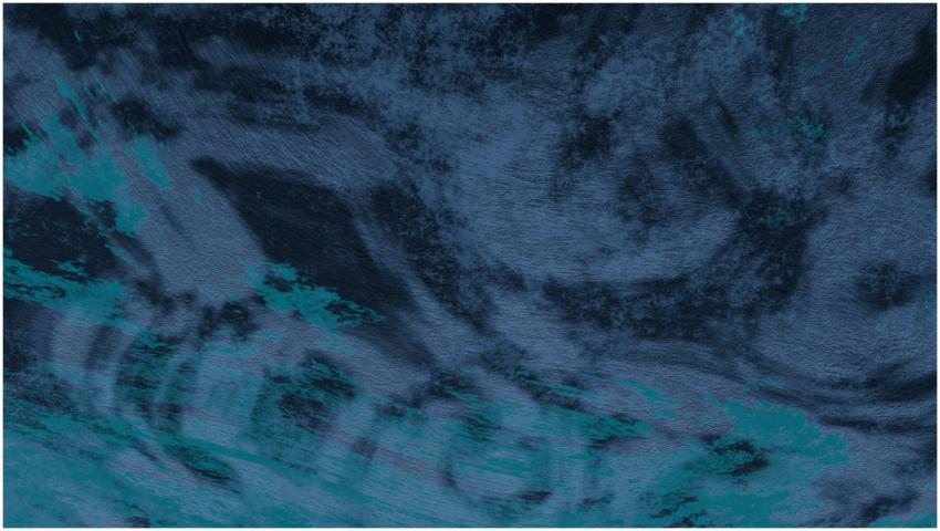 Dynamic abstract texture in blue with swirling pat