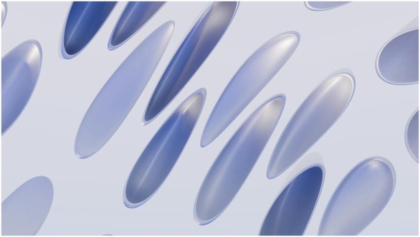 Sophisticated abstract design featuring blue elong