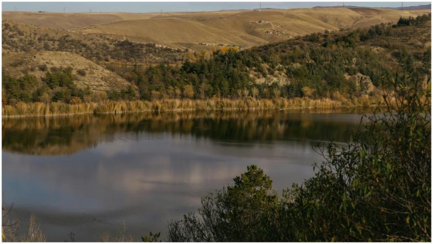 Scenic Landscape Lake Ankara