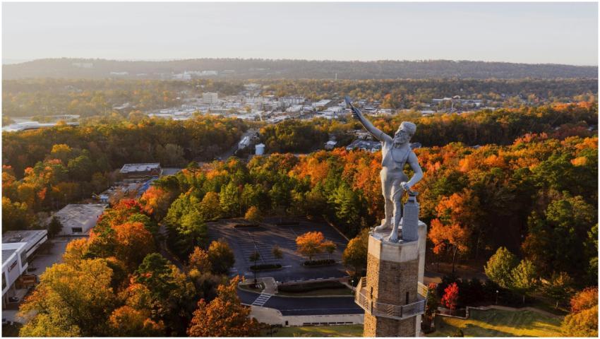 Free stock photo of aerial, alabama, birmingham