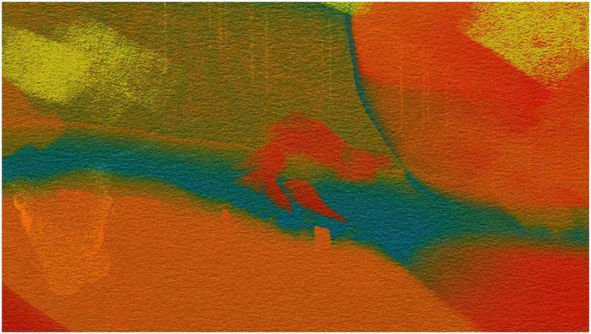 Colorful abstract texture in vibrant hues, showcas