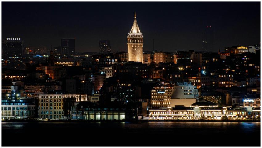 Explore the illuminated Galata Tower and vibrant I