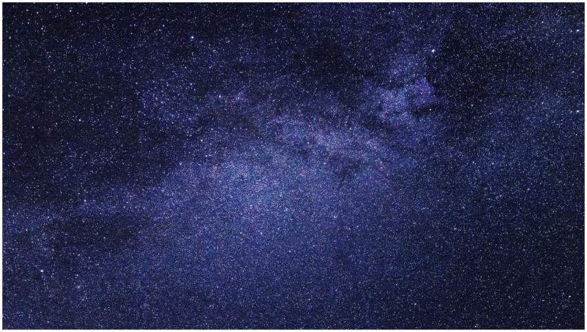 A breathtaking view of the starry night sky, showc