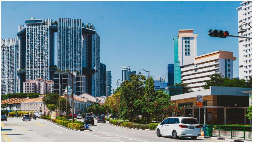 Urban Street Scene Modern