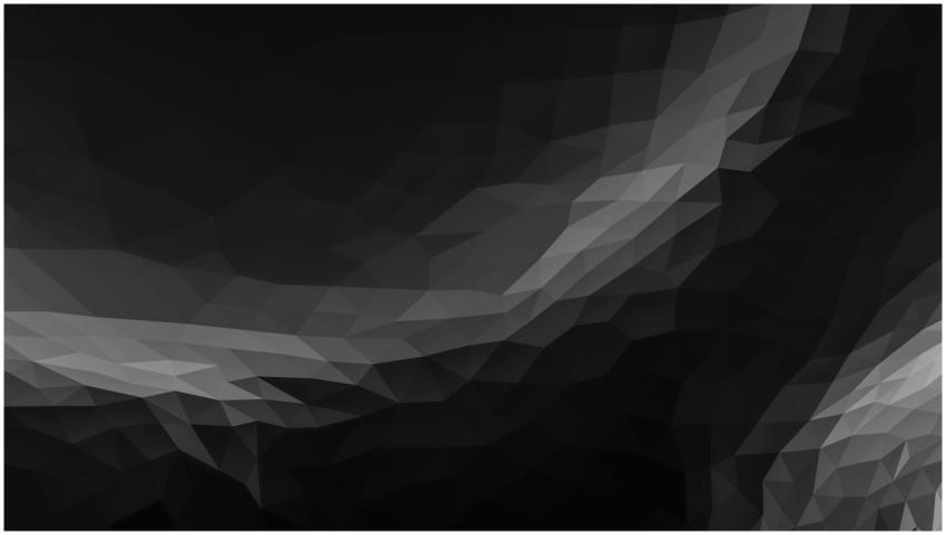 Monochrome geometric abstract background with poly