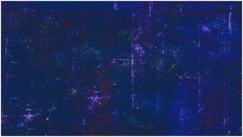 Dynamic abstract blue texture painting with vibran