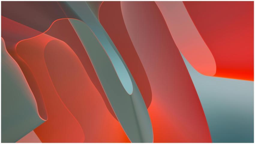 Dynamic abstract design with vibrant red and blue