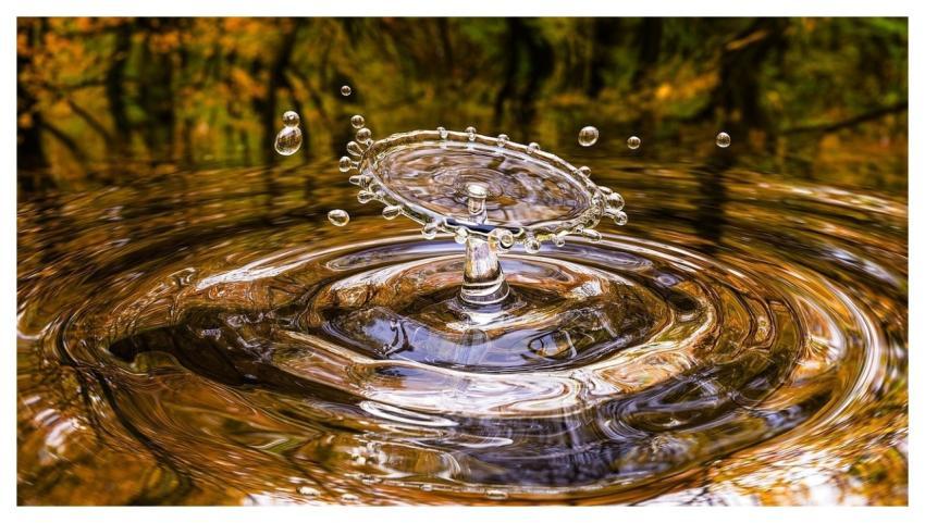 Drop Beautiful Wallpaper Splash Hd Wallpaper