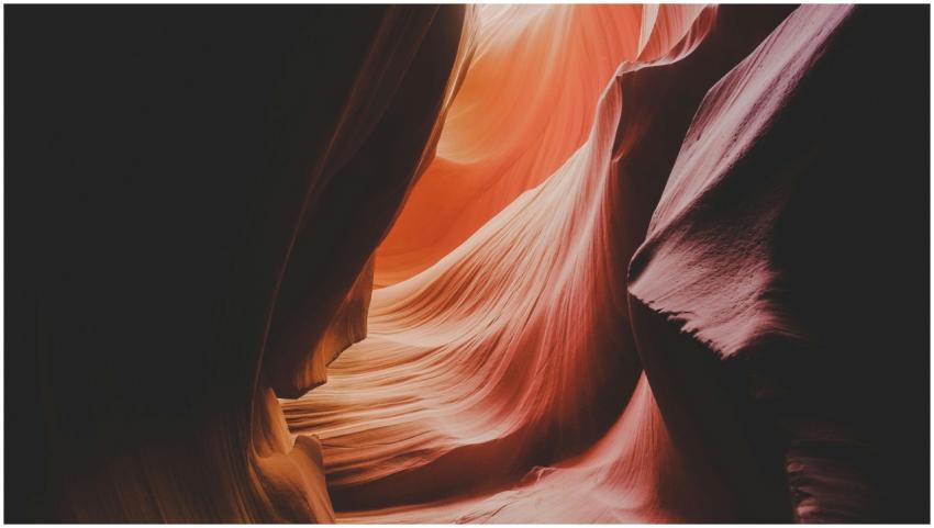 Abstract view of light filtering through a sandsto