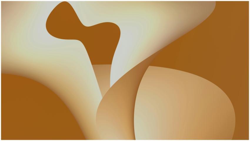 A captivating abstract design with smooth curves a