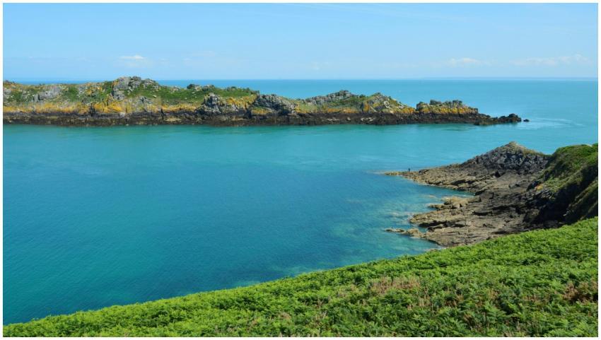 Breathtaking coastal landscape of Cancale, showcas