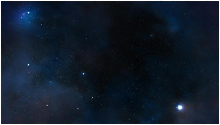 Beautiful view of a starry night sky featuring the