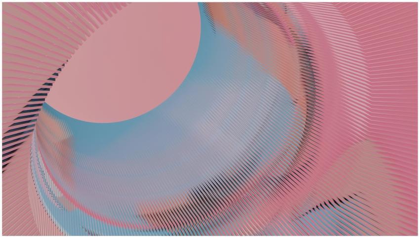 Creative abstract design featuring pink and blue g