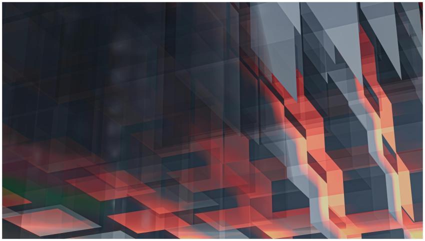 Vibrant geometric abstract art with modern texture