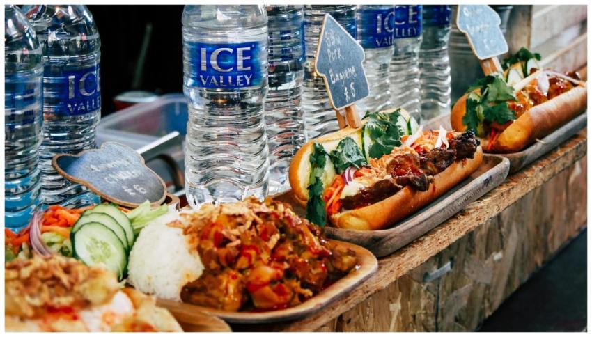 Explore tasty street food and beverages at Greenwi