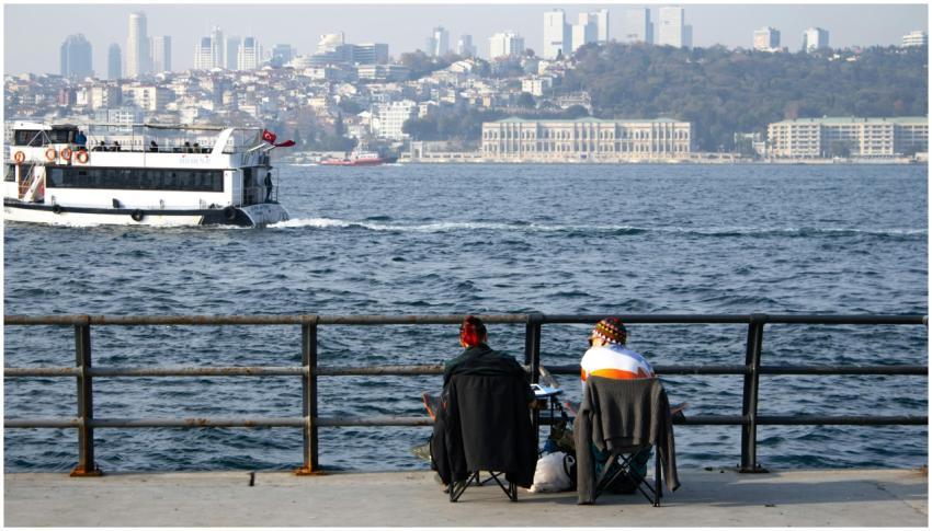 Relaxing Bosphorus Istanbul Skyline