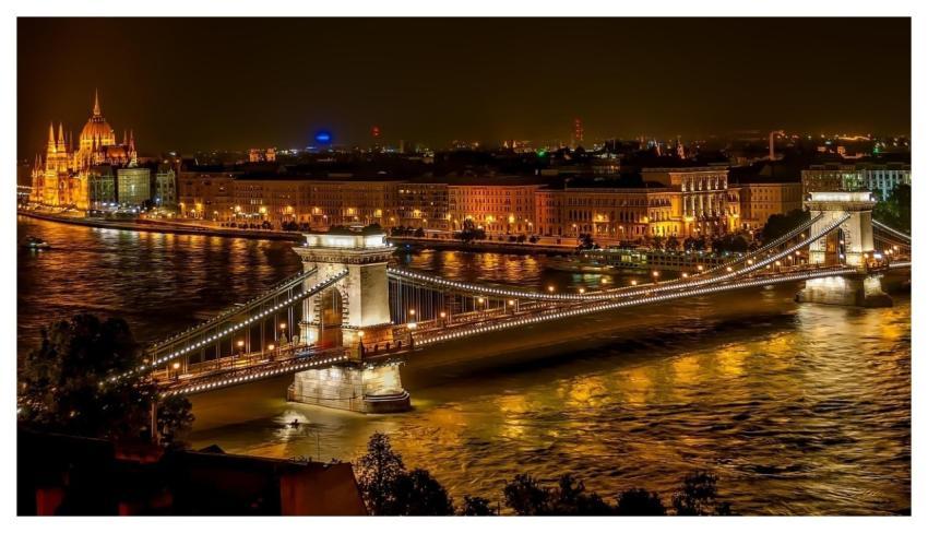 Szechenyi Chain Bridge Suspension Bridge Landmark