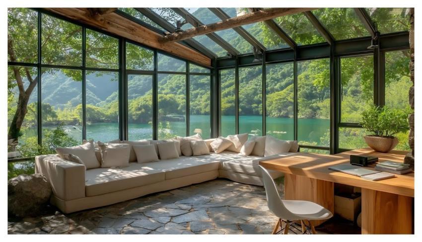 Pavilion Glass Modern Architecture