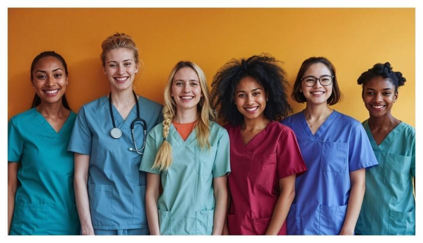 Ai Generated Women Nurses Smiling