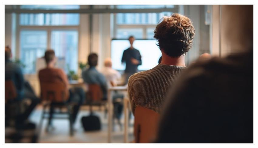 Presentation Meeting Business Colleague