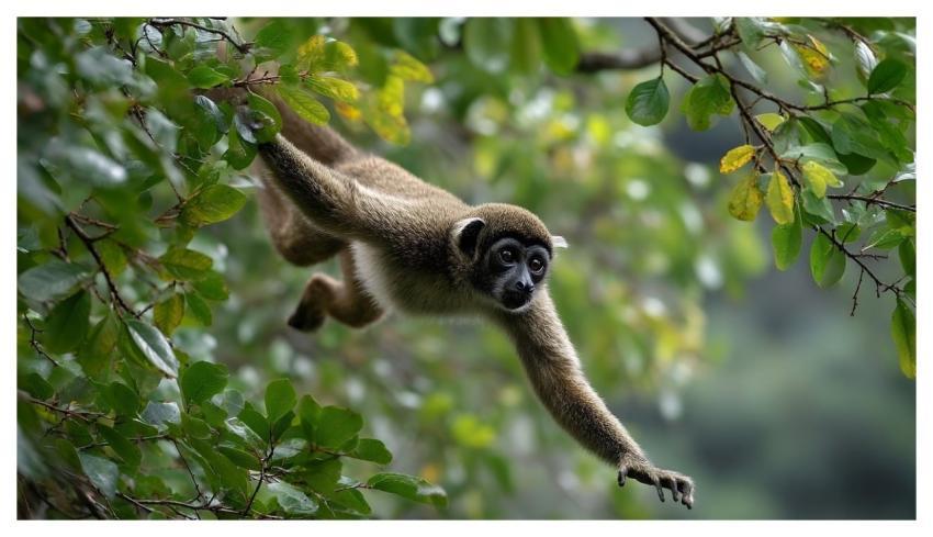 Muriqui Monkey Animal Brazil