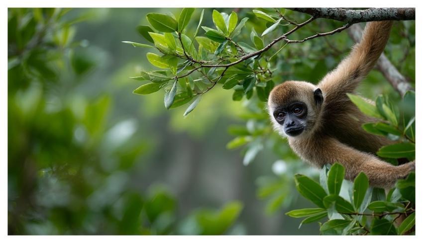 Muriqui Monkey Primate Animal