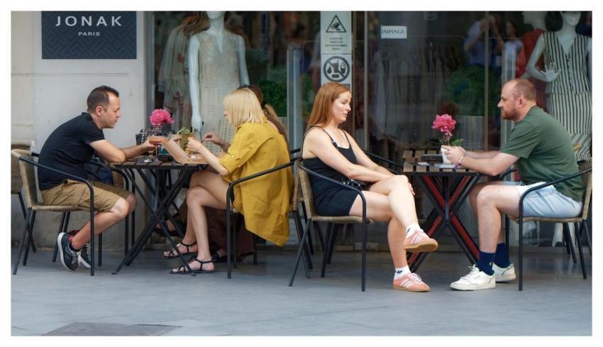 People Young Sitting Chairs