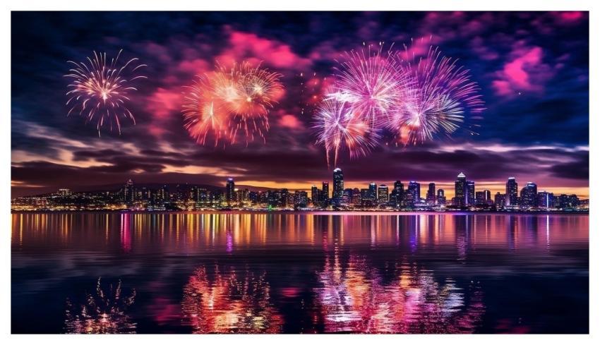 Fireworks Nature Night Celebration