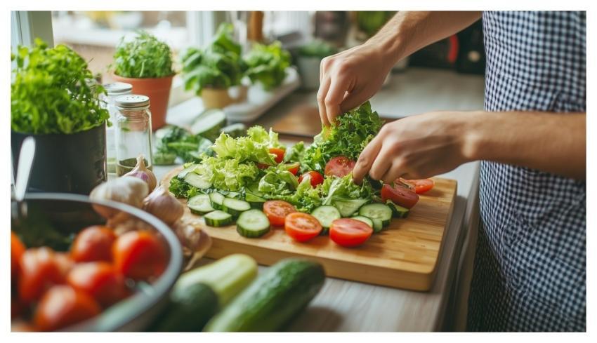 Vegetables Cooking Kitchen Food Preparation