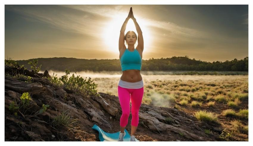 Yoga Meditation Woman Fitness