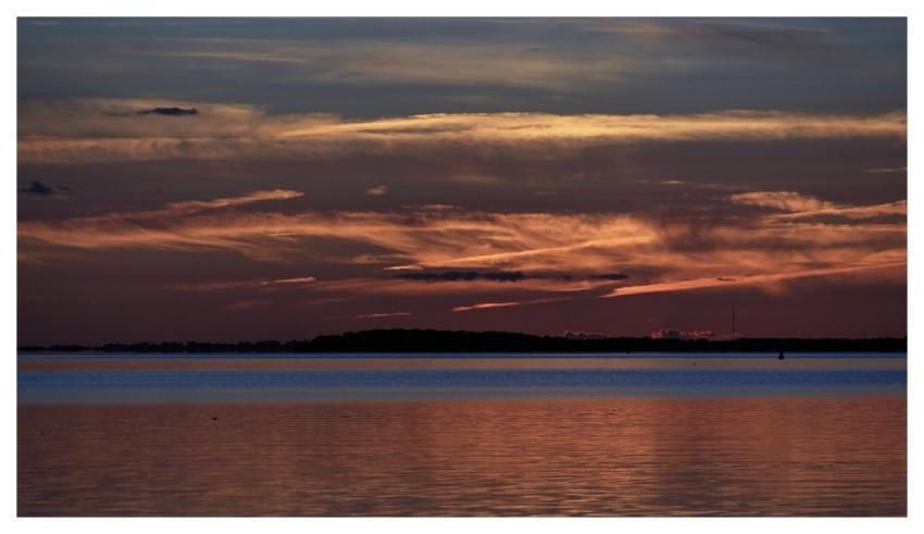 Sunset Coast Nature Landscape