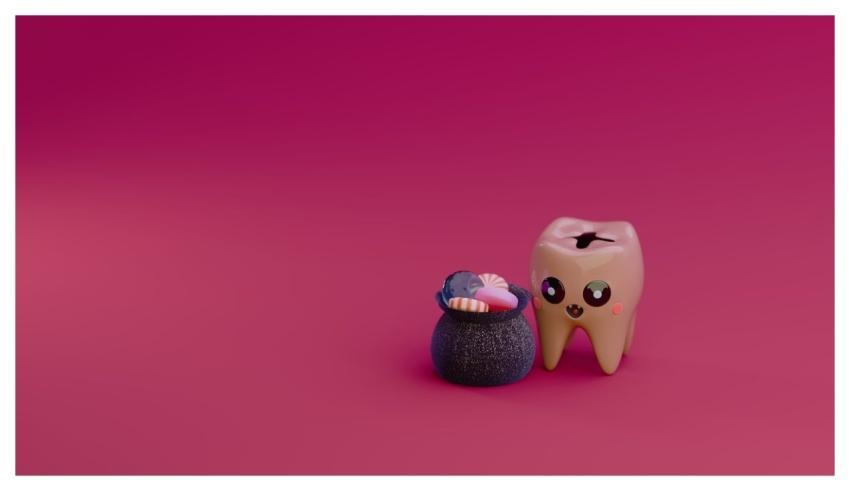 Copy Space Cartoon Characters Cute