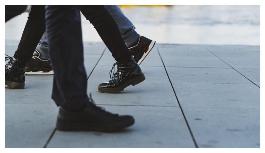 Legs Shoes Couple Leisure