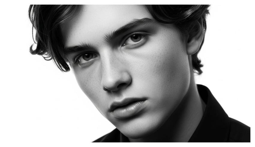 Man Blonde Portrait Fashion