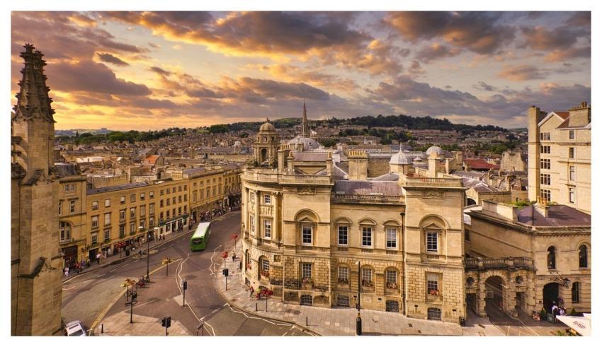 Buildings Street Vehicles Traffic