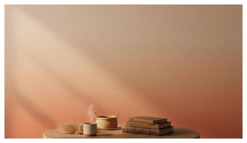 Peach Terracotta Mac Wallpaper Earthy