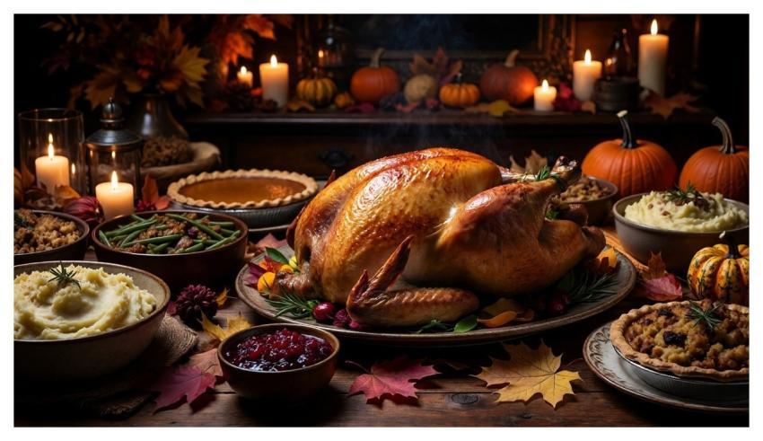 Turkey Thanksgiving Fall Food