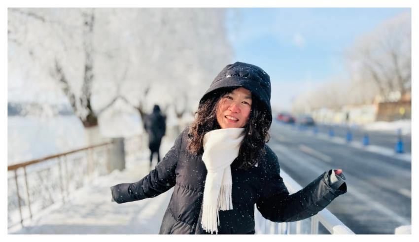 Winter Woman Cold Travel