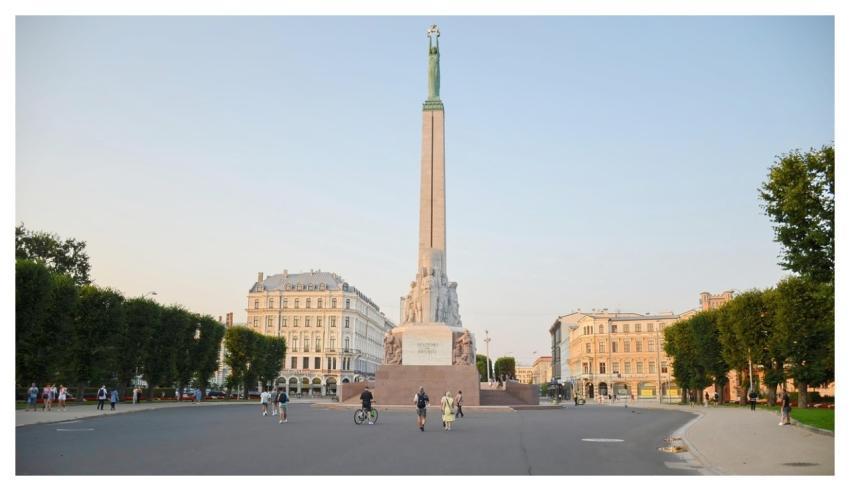Cityscape City Monument People
